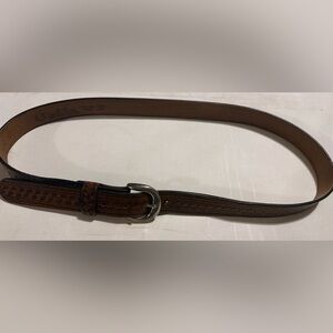 Classic Brown Leather Belt by C.L Brand Art 
No. 9700 Genuine Leather 100% Pure